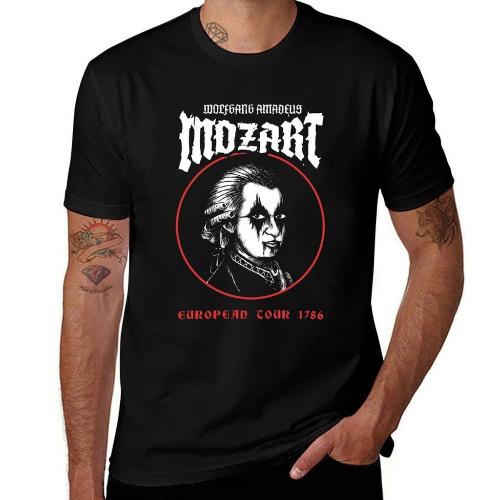 Mozart Metal Tshirt Big And Tall Loose Fit Tshirt