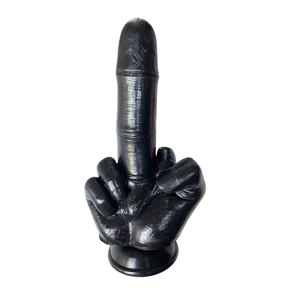 Large Middle Finger Shaped Manual Penis Adult Sex Toys for women Prosthetic Penis