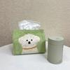 Fabric Tissue Box Living Room Household Light Luxury High-end Creative Paper Box High-end Napkin Box Oil Painting Paper Box