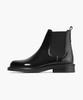 Firenze Atelier [Vibram] Double Welt Rubber Sole Basic Chelsea Boots 9724 [Black Box]