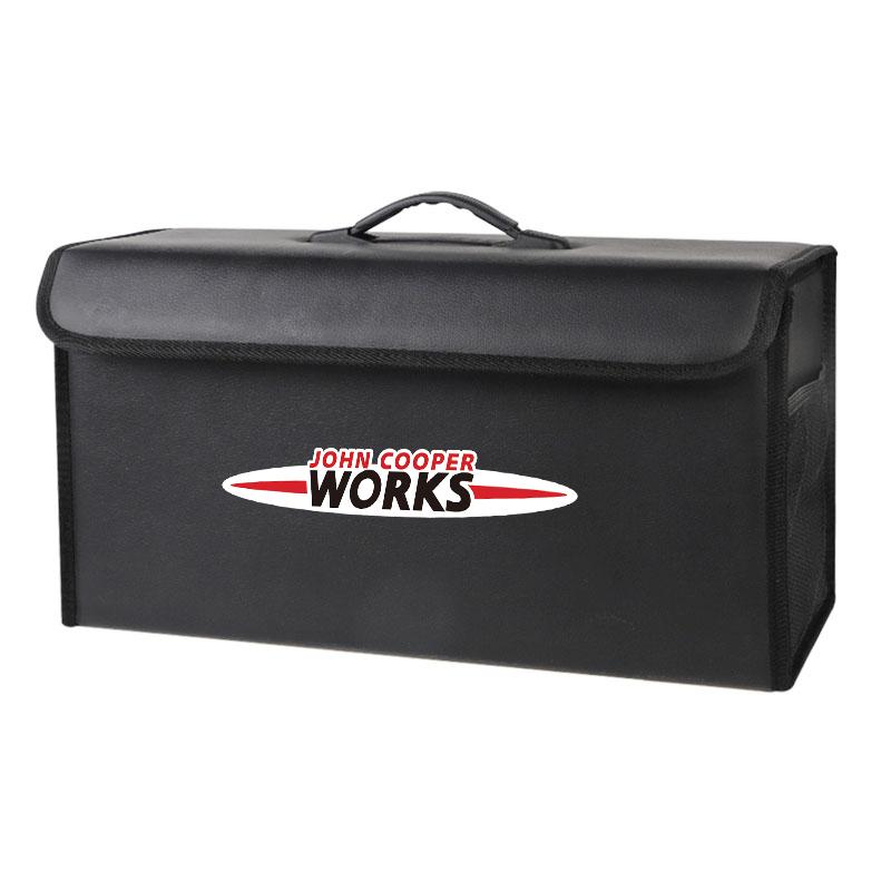 Auto-Emblem-Aufbewahrungsbox Faltbare Auto-Kofferraum-Organizer-Tasche Für MINI WORKS One Cooper JCW R60 R59 R58 R57 R56 R55 R53 R52 F55 F56.