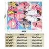 DBZ Majin Buu Manga Fleece Throw Blankets Blanket for Bedding Office Warm Quilt,
