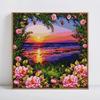 Diy 5d Painting Landscape Diamond Diamond Embroidery Flower Mosaic Paint