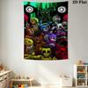 Five Nights Freddy'S Horror Anthology Tapestry Wallmounted Background Cloth Work Of Art Homestay Soft Decoration Tapestry Background Cloth