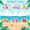 12 Pcs Hawaiian Party Headband Summer Headbands Tropical Fruit Hair Band