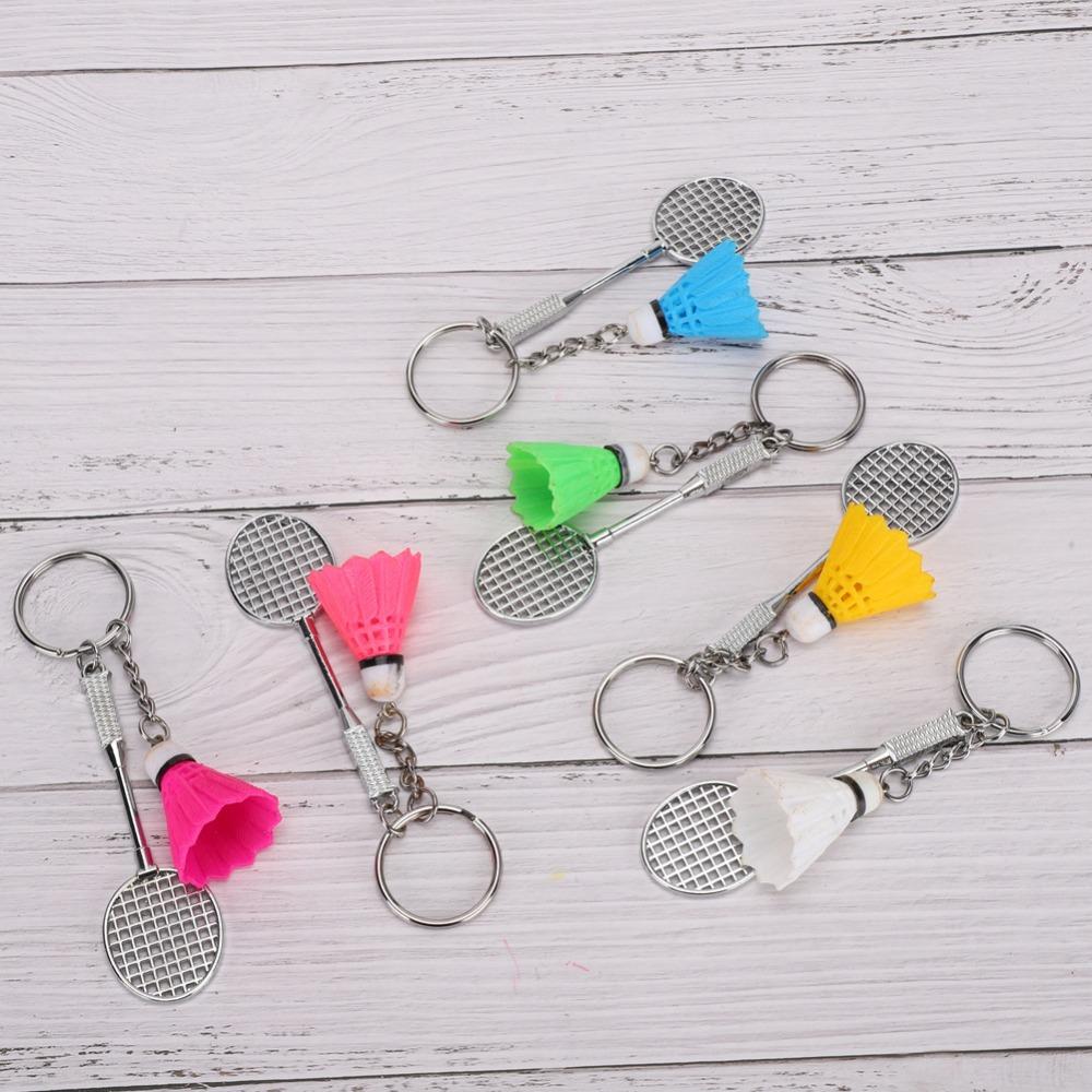 6pcs Compact Size Mini Keyring Pendant Simulation Design Bag Pendant Decoration  For Daily Carry