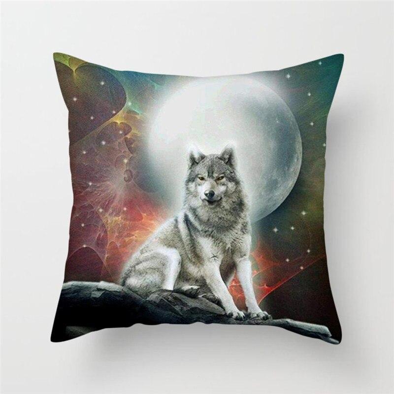 wolf pillow case