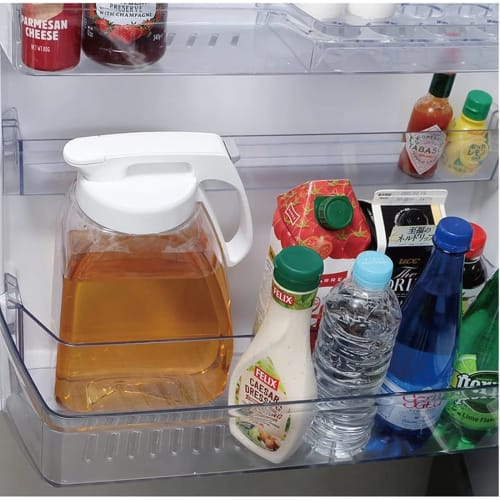 Iwasaki Industrial Lastroware 3.0L Seamless Pitcher, Heat-Resistant, Wide Mouth, White, K-1287 W, Made In Japan, Suitable for Barley Tea, Cold Brew Co