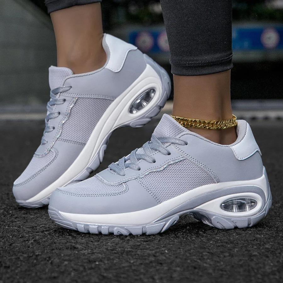 Zewnętrzne Lekkie Buty Codzienne Chodzenie Gruba Podeszwa Platforma Damskie zapatillas de mujer Sneakersy Damskie Oddychające Buty Codzienne