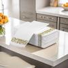 25Pcs Gold/Silver Printing Disposable Table Napkin Wood Pulp Hand Towel Table Tissue  Banquet