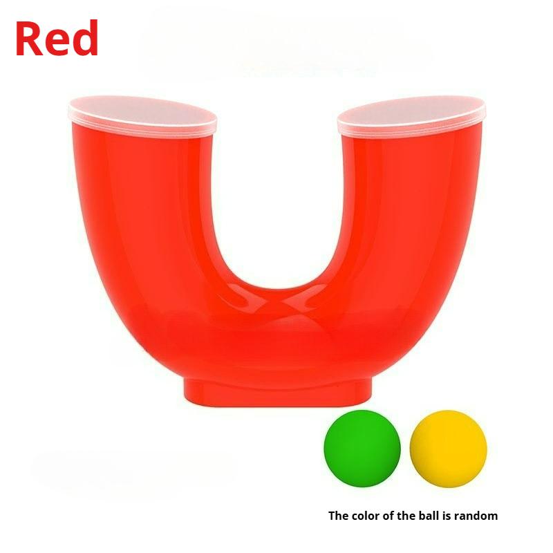 

Building Original Loop Ball Skill Toy, U-Shaped Juggling Ball Skill Stress Relief Fidget Toy Ideal for Team Outdoor Activities красный