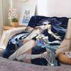 Game Iuno Wuthering Waves Blanket For Sofa Office Bed Plane Travel Sleep Read Relax Camping Soft And Warm