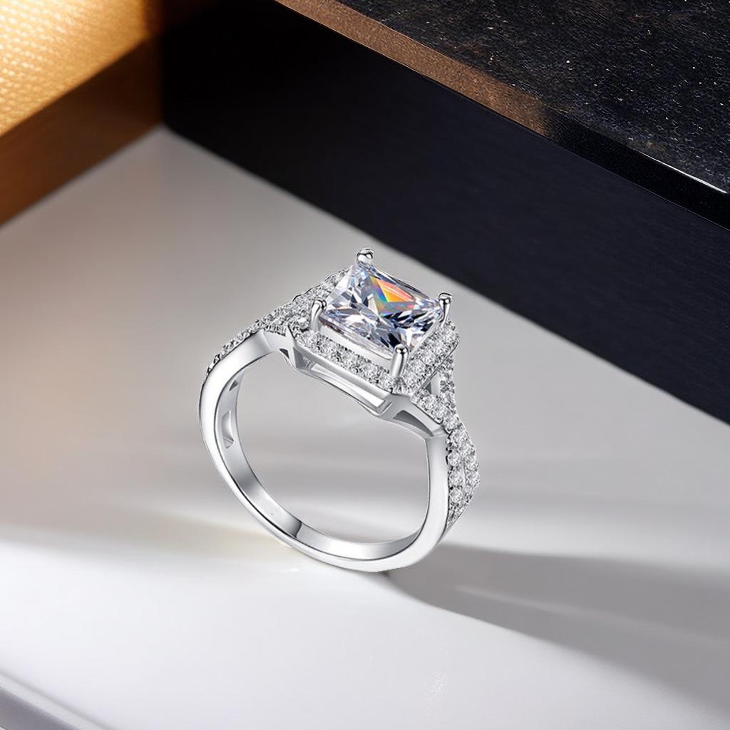 Temu shein specializes in selling new jewelry from Japan and South Korea, and European and American trends twist arm butterfly rings. no. 5 серебряный