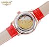 LONGLUX New TOP Brand Luxury Women's Watch with Box Hollow Automatic Women's Mechanical Watches