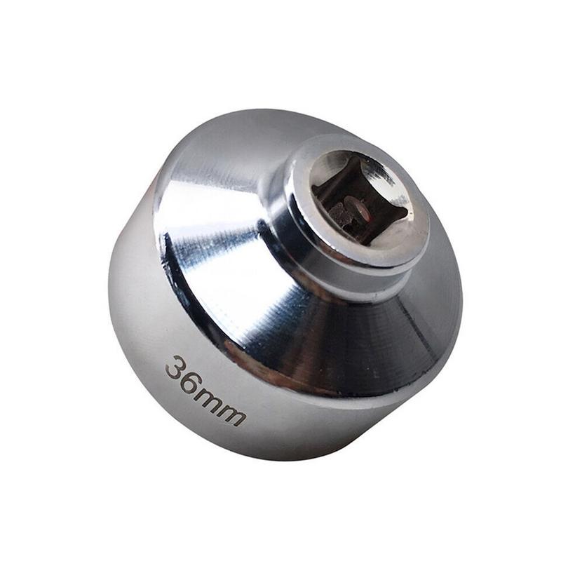 Car Oil Filter Remover Tool Oil Wrench Tool Oil Filter Tool Socket Remover 36mm Filter Cover Wrench Heavy Duty Oil Filter Cover