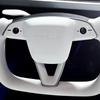Steering Wheel Trim for Tesla 2025-2026 Model Y Juniper Model YL 2024-2026 Model 3 Highland ABS Steering Wheel Frame Trim Cover