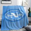 1 Stück Napoli Wappen Benutzerdefinierter Name Gemustert Flanell Decke Geeignet für Alle Jahreszeiten Für Heimdekoration Wärme Und Komfort Geschenke Feiertagsgeschenk