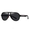 TaoTech Polarized Retro UV400 Reflective Strong Drop Impact and Black Frame x Black Sunglasses, Frame, Matte, Protection, Light, Light, Protection,