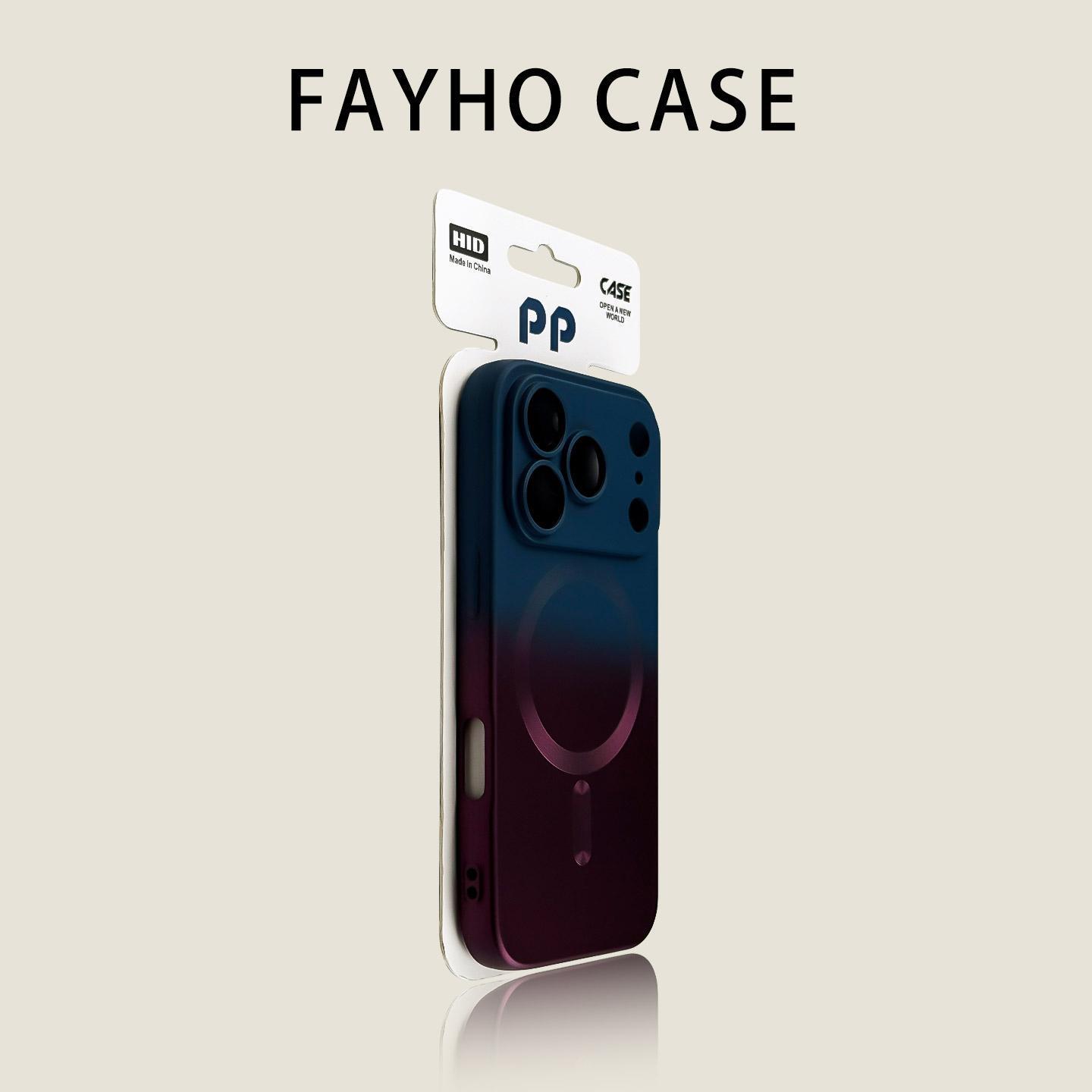 

Gradient Silicone Magnetic Case for iPhone 17 Pro Max with Lens Protector 16
