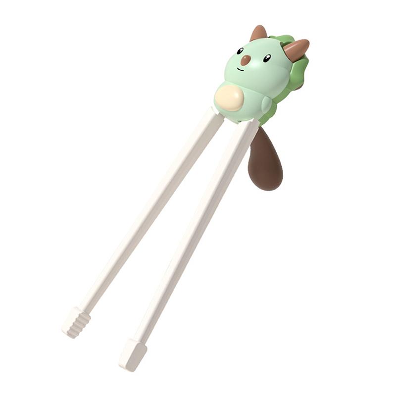 Adorable Bear-Themed Chopsticks for Children; Elementary Learning Food Sticks