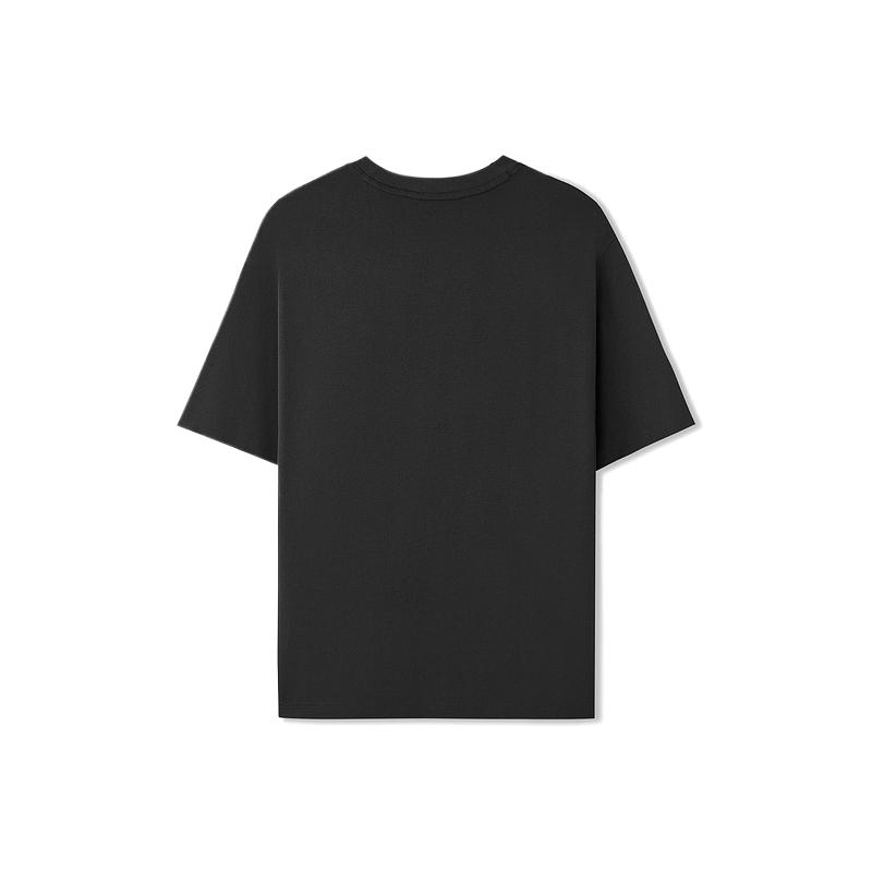 Skechers Solid Color Letter Breathable T-Shirt Men Tops L226M058-0018