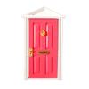 Wooden Entryway Door for 1:12 Scale Dollhouse