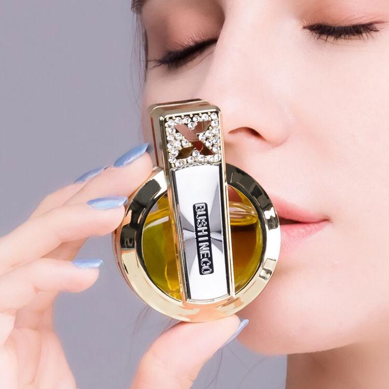Baixiang Island High-End Air Vent Car Perfume: Lasting Light Fragrance Air Freshener and Decorative Balm.