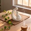 Modern Abstract Human and Cat Statue 3D Printing Abstract Cat Figurine  Living Room