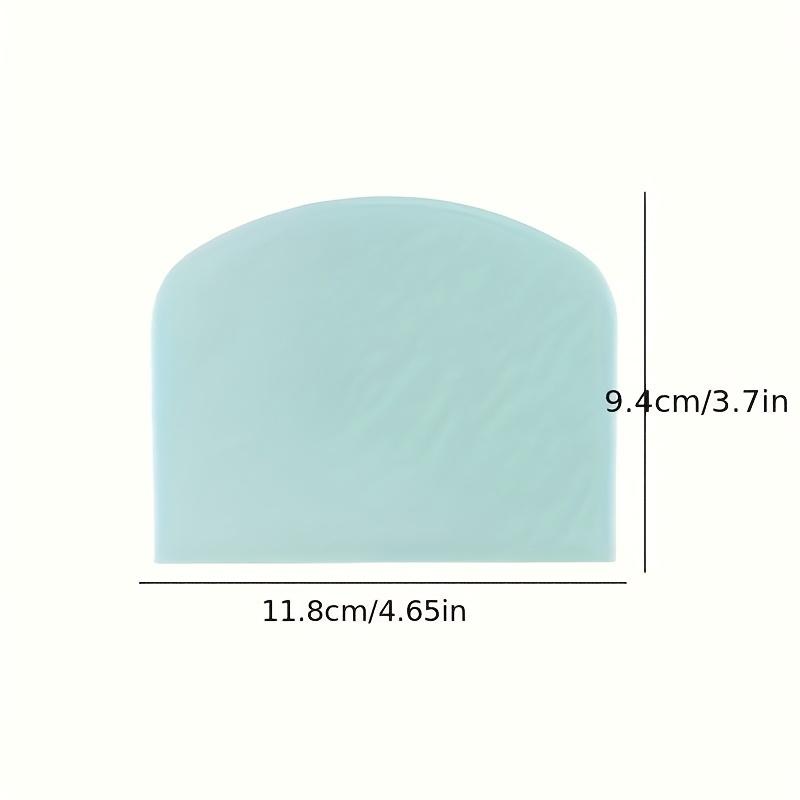 1pc Plastic Dough Scraper - Kitchen Scraper And Cream Spatula for Baking, Ideal for Pastry Scraping, Dough Cutting,