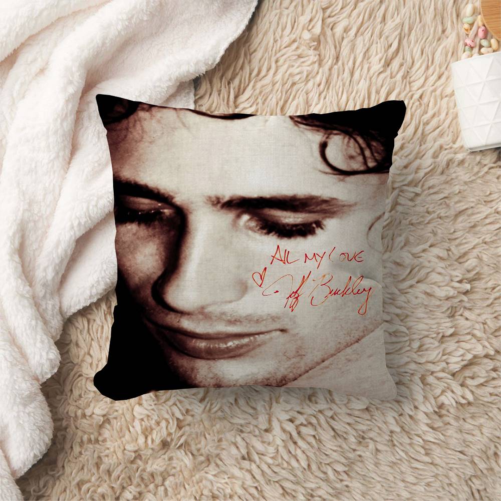 

Singer J-Jeffs B-Buckleys Cushion Cover Pillowcase Upholstery Sofa Throw Pillow Home Decor Pillowcas 30cmx30cm