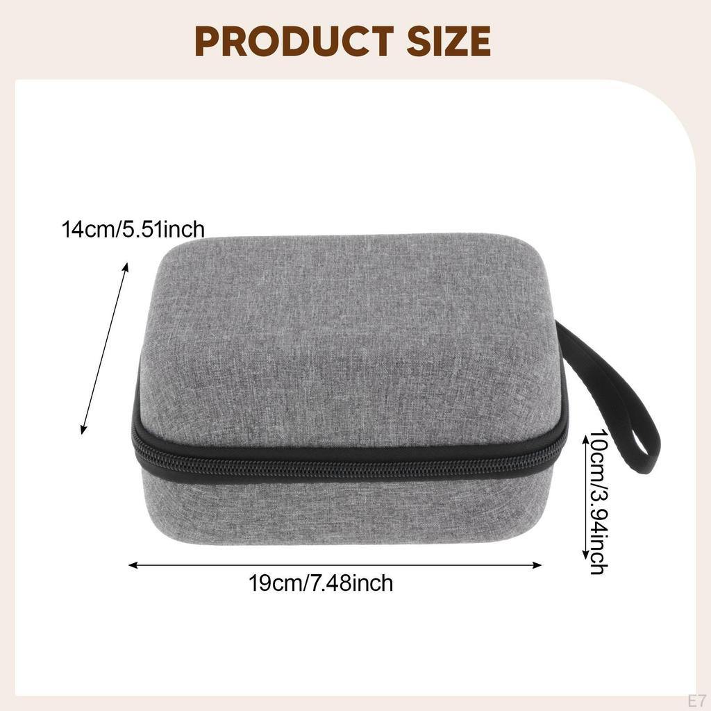 Electronics Carrying Case EVA Hard Storage Bag Shockproof Organizer Portable Protection Pouch with