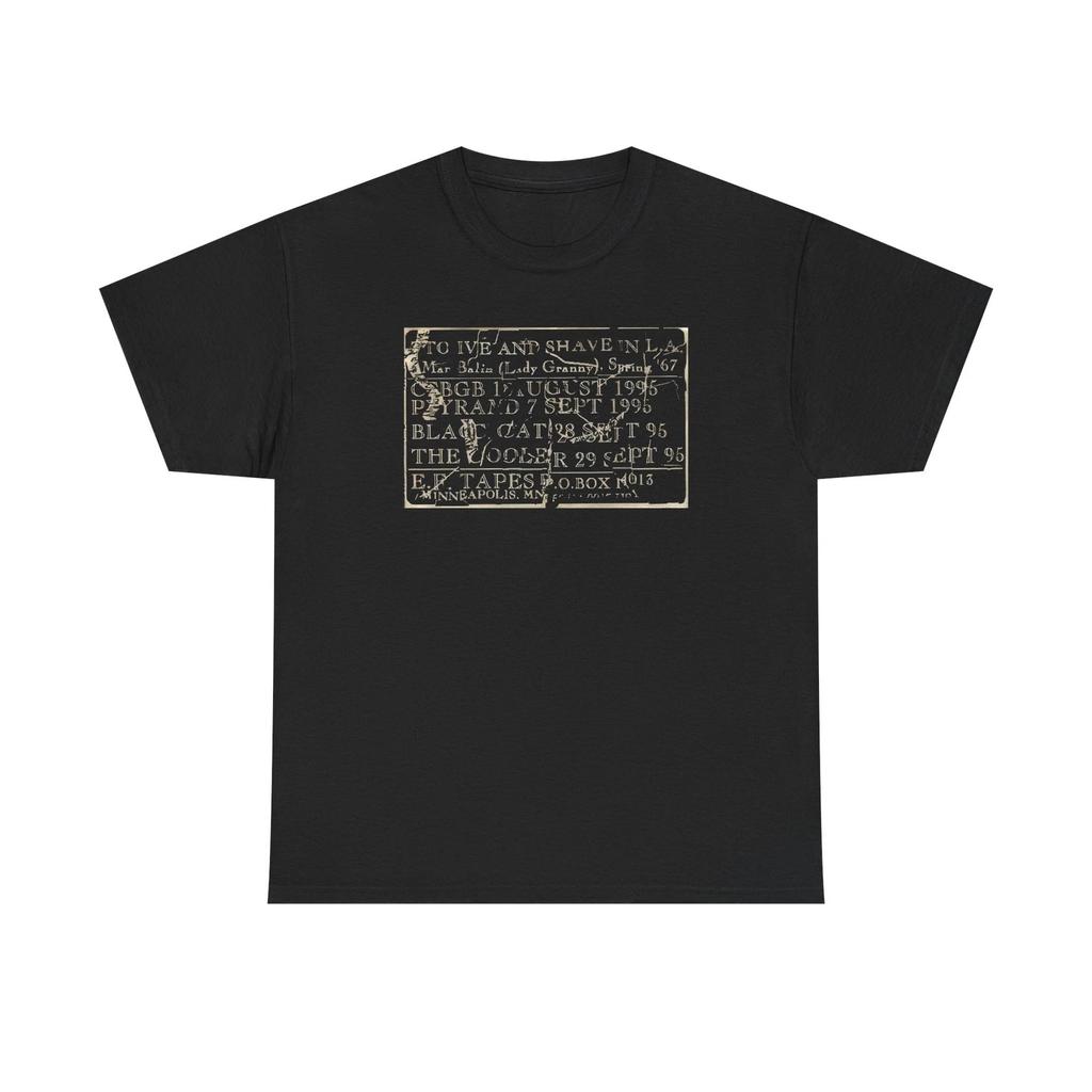 To Live and Shave in L.A. - Marty Balin Shirt - USA Experimental Noise Improv