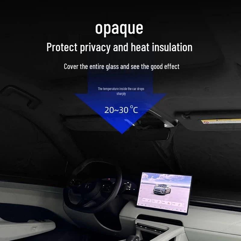 Streamlined Geely Galaxy Sunshade for E5, E8, L6, L7, Xingjian 7, Xingyue L, and Xingyuan - Complete Car Window Coverage.