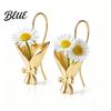 Meaningful Flower Gift DIY Bouquet Necklace Earrings Wearable Mini Vase