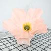NEW 50/60CM DIY Wrinkle Paper Flowers PE Foam Large Size Handmade Flowers Rose Branch 40cm Length 3D Flowers Garden