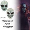 Masque intégral Masque d'extraterrestre Masque d'extraterrestre vert Masques d'extraterrestres Masque d'Halloween amusant Déguisement de Carnaval