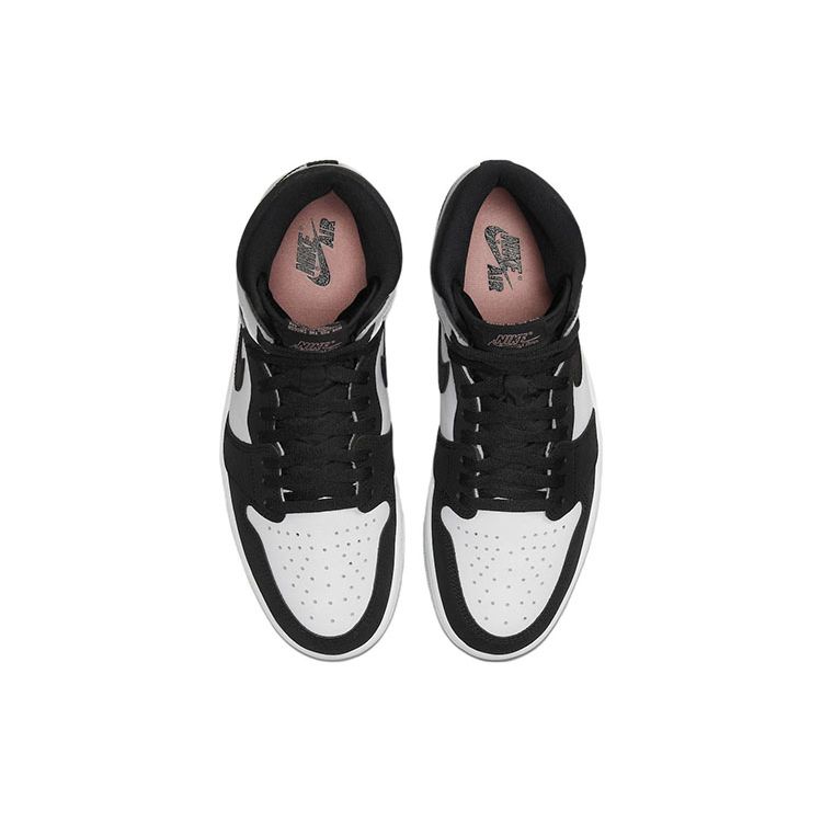 Air Jordan 1 Retro High OG Stage Haze Unisex Sneakers Grey White Black 555088-108