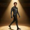 Full Body Costume Spider Hero Bodysuit with Mask Coverage Zentai for Boys Mask Kids Adults Stretchy Cosplay Outfit Fancy Dress Halloween Masquerade