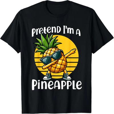 T-shirt « Fais semblant d'être un ananas »