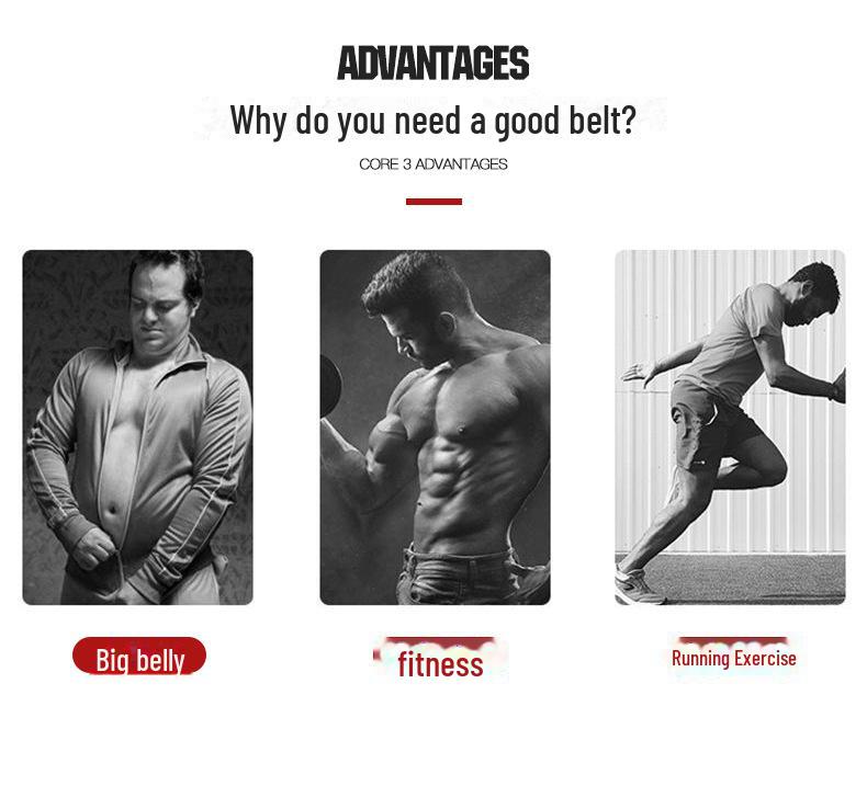 Men's Breathable Waist Shaper for Fitness