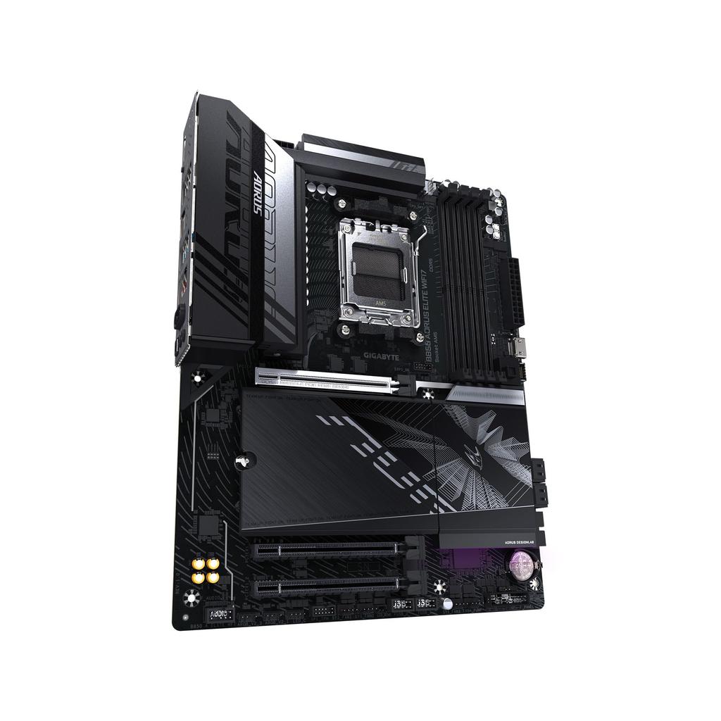 GIGABYTE B850 AORUS ELITE WIFI7 AMD Ryzen ATX Gaming-Mainboard MB6674 - High-End