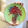 10 Inch Van Gogh Painting Porcelain Decorative Wall Plate Ceramic Creative Art Disc European Decoration Plates