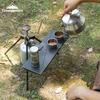 CAMPINGMOON Outdoor Camping Desktop Expansion Accessories Gas Cylinder Lamp Burner Head Heating Stove Table Plate Fixing Clip