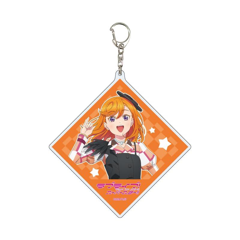 Love 01 Shibuya Kanon Large Acrylic Keychain Live! Superstar!! [Original Illustration]