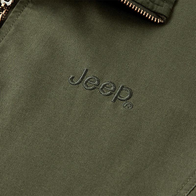 Jeep Men's Washed Reversible Casual Workwear Jacket