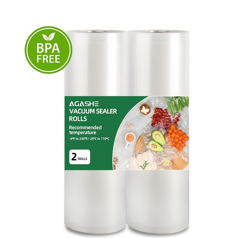 Sacchetti Arrotolabili per Sottovuoto, Ideali per Conservazione e Sous Vide, Robusti e Resistenti allo Strappo, Mantengono la Freschezza più a Lungo, Perfetti per l'Uso Domestico
