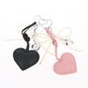 Bow Heart PU Keychains Elegant Ladies Key Chain With Rope Keyholder Fashion Accessory For Purse Bag Car Home Gift