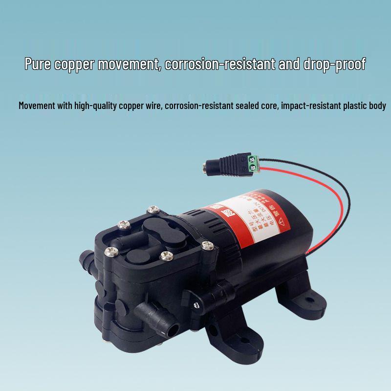 Kompaktní samonasávací elektrické membránové čerpadlo pro domácí úpravu vody a zvýšení tlaku