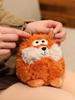 Adorable Cartoon Sheep Plush Toy - Fox Creative Doll Gift from Mengqu Forest Series
