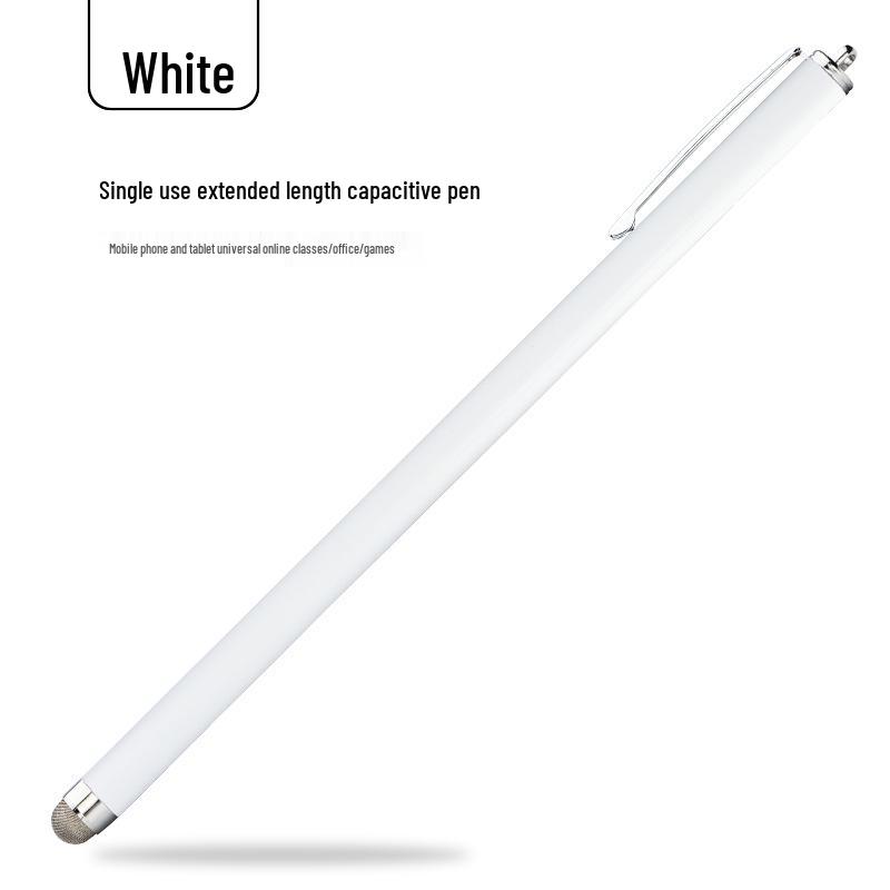 Universal Metal Capacitive Touch Pen with Replaceable Cloth Tip for Android & iOS